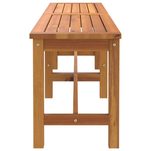 vidaXL Garden Bench 150x35x45 cm Solid Acacia Wood