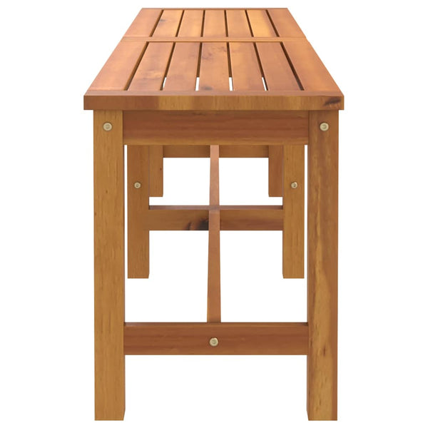 vidaXL Garden Bench 150x35x45 cm Solid Acacia Wood