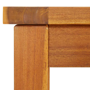 vidaXL Garden Bench 150x35x45 cm Solid Acacia Wood