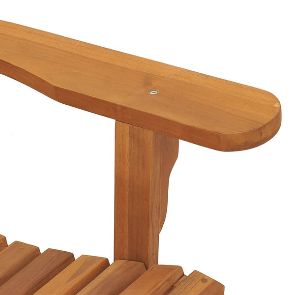 vidaXL Adirondack Rocking Chairs 2 pcs 79x100x103 cm Solid Teak Wood