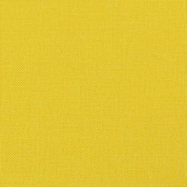 vidaXL Sofa Bed Light Yellow Fabric