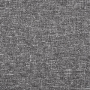 vidaXL Foldable Dog Stroller Grey 100x49x96 cm Linen Fabric