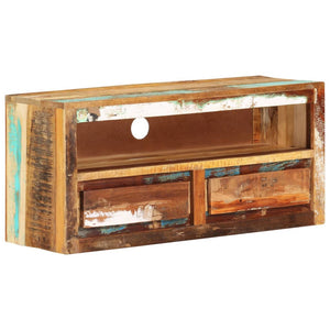 vidaXL TV Cabinets 2 pcs 88x30x40 cm Solid Reclaimed Wood
