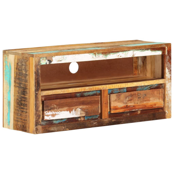 vidaXL TV Cabinets 2 pcs 88x30x40 cm Solid Reclaimed Wood