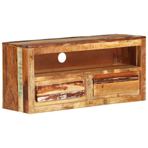 vidaXL TV Cabinets 2 pcs 88x30x40 cm Solid Reclaimed Wood