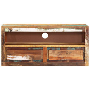 vidaXL TV Cabinets 2 pcs 88x30x40 cm Solid Reclaimed Wood