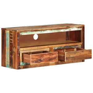vidaXL TV Cabinets 2 pcs 88x30x40 cm Solid Reclaimed Wood