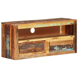 vidaXL TV Cabinets 2 pcs 88x30x40 cm Solid Reclaimed Wood