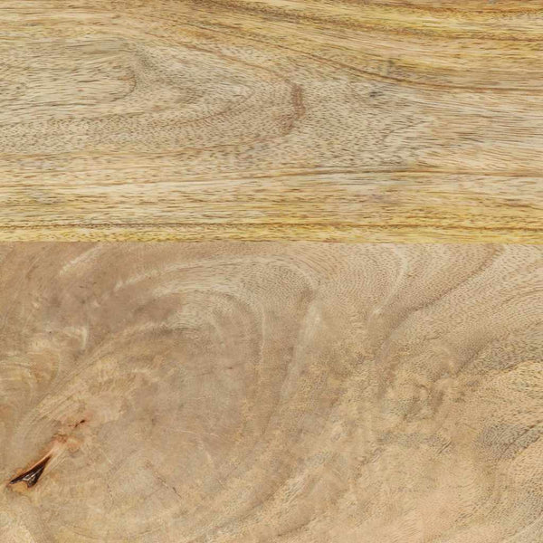 vidaXL Console Table 110x30x75 cm Bleached Solid Mango Wood