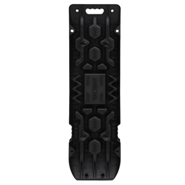 vidaXL Traction Mats 2 pcs Black 107x31x7 cm Nylon