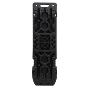 vidaXL Traction Mats 2 pcs Black 107x31x7 cm Nylon