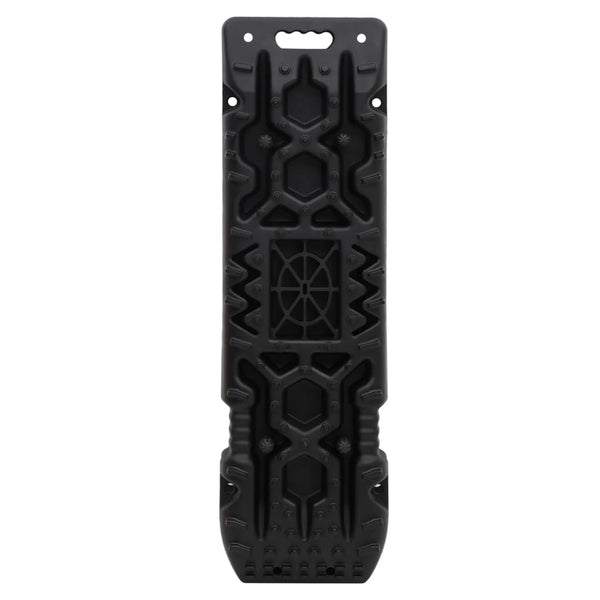 vidaXL Traction Mats 2 pcs Black 107x31x7 cm Nylon