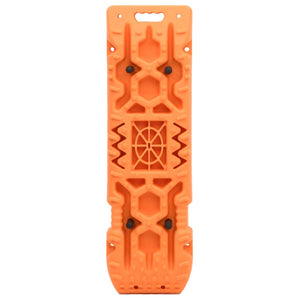 vidaXL Traction Mats 2 pcs. Orange 107x31x7 cm Nylon