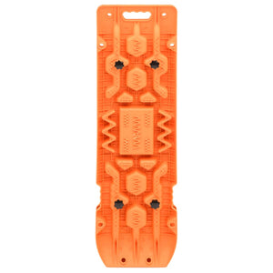vidaXL Traction Mats 2 pcs. Orange 107x31x7 cm Nylon