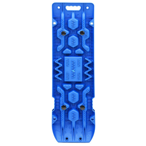 vidaXL Traction Mats 2 pcs. Blue 107x31x7 cm Nylon