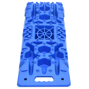vidaXL Traction Mats 2 pcs. Blue 107x31x7 cm Nylon