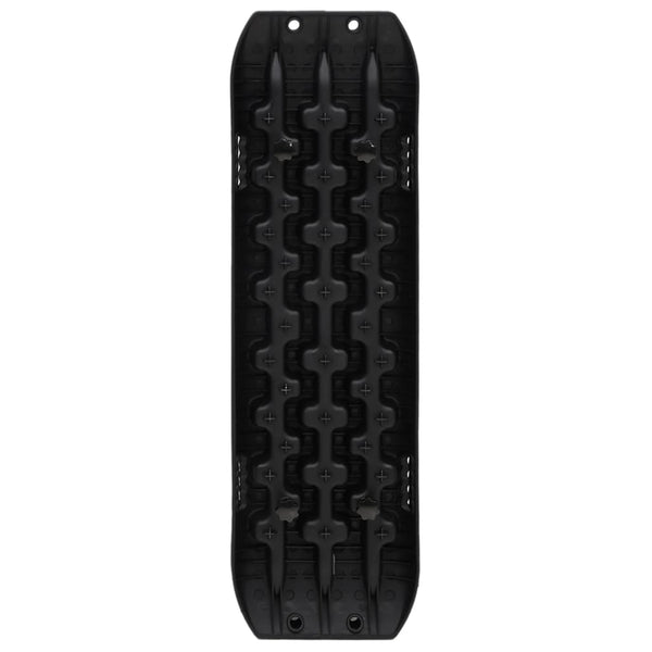 vidaXL Traction Mats 2 pcs. Black 106x30.5x7 cm Nylon