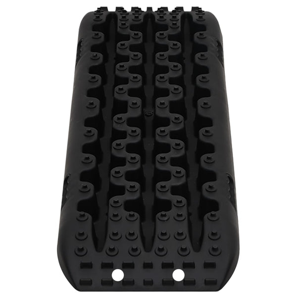 vidaXL Traction Mats 2 pcs. Black 106x30.5x7 cm Nylon