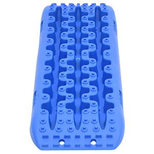 vidaXL Traction Mats 2 pcs Blue 106x30.5x7 cm Nylon