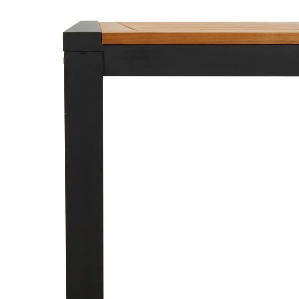 vidaXL Garden Table with U-shaped Legs 180x90x75 cm Solid Acacia Wood