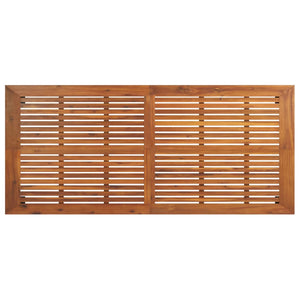 vidaXL Garden Table 200x100x75 cm Solid Acacia Wood
