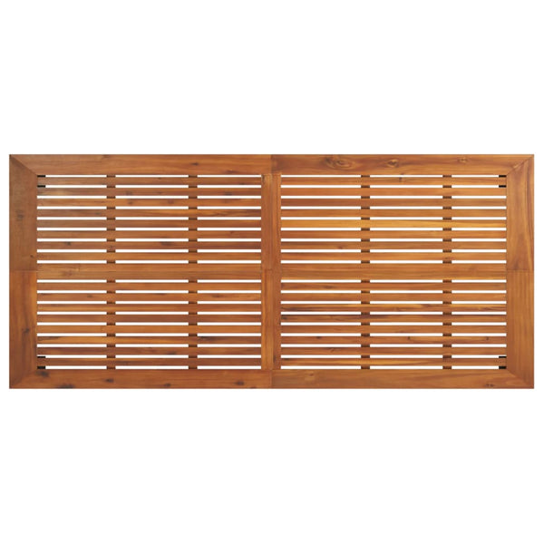 vidaXL Garden Table 200x100x75 cm Solid Acacia Wood