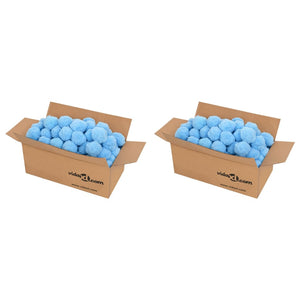 vidaXL Pool Filter Balls Antibacterial Blue 1400 g Polyethylene