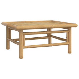 vidaXL 10-piece Garden Lounge Set with Cushions Taupe Bamboo