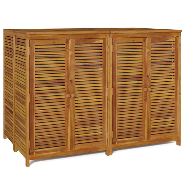 vidaXL Garden Storage Box 140x87x104 cm Solid Acacia Wood