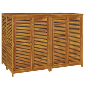 vidaXL Garden Storage Box 140x87x104 cm Solid Acacia Wood