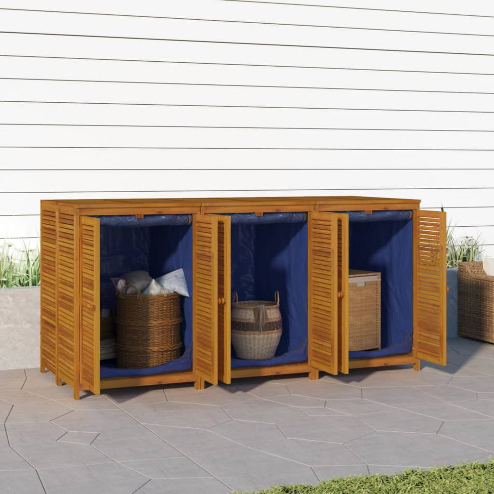 vidaXL Garden Storage Box 210x87x104 cm Solid Acacia Wood