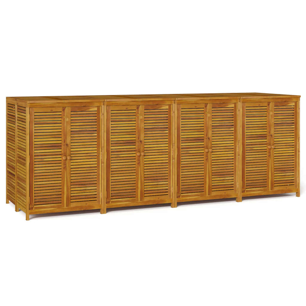 vidaXL Garden Storage Box 280x87x104 cm Solid Acacia Wood