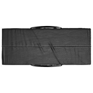 vidaXL Garden Cushion Storage Bag 2 pcs Black 135x40x55cm