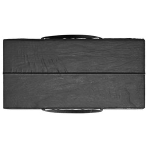 vidaXL Garden Cushion Storage Bag 2 pcs. Black 150x75x75cm
