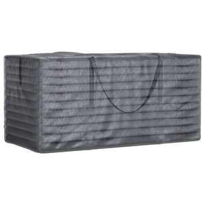 vidaXL Garden Cushion Storage Bag 2 pcs. Black 150x75x75cm