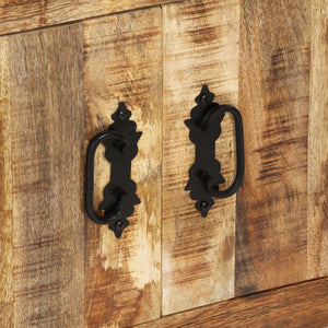 Sideboard aus Mangoholz, 80 cm