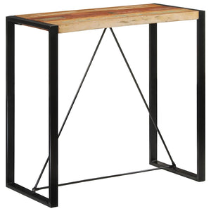 Bartisch Altholz Massiv 110x55x110 cm