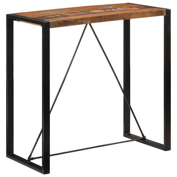 Bartisch Altholz Massiv 110x55x110 cm