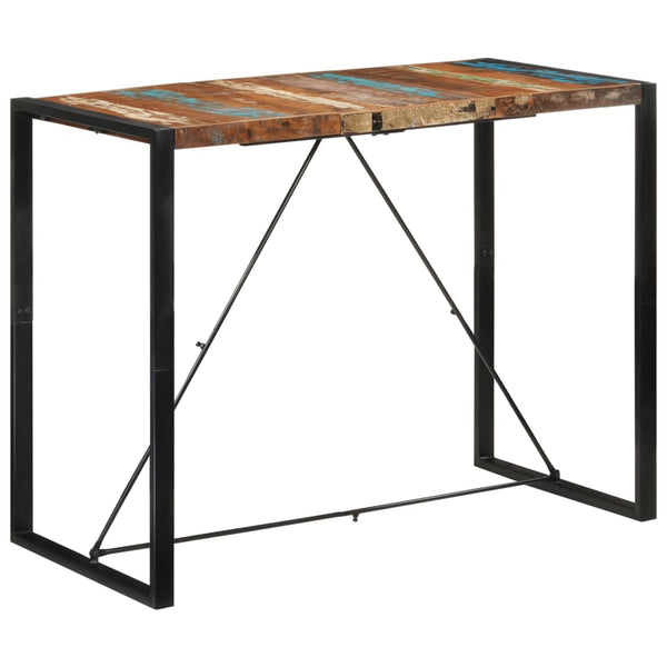Bartisch Altholz Massiv 140x70 cm