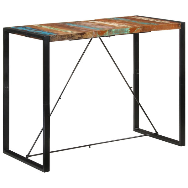 Bartisch Altholz Massiv 140x70 cm