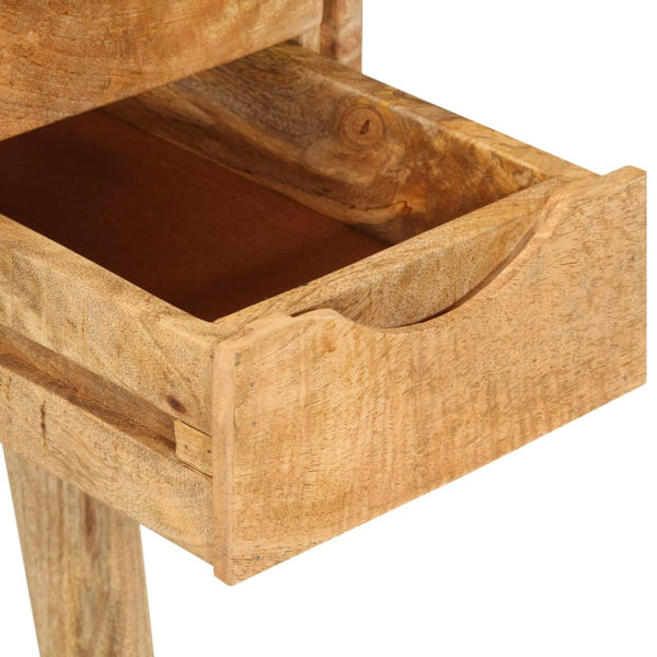 vidaXL Desk with Drawers 110x47x76 cm Solid Mango Wood