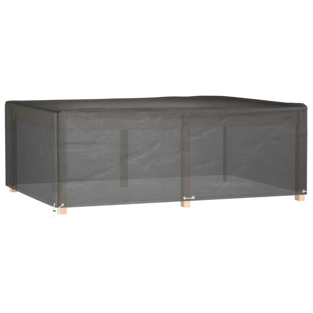 vidaXL Garden Furniture Cover 12 Eyelets 230x165x80 cm Rectangular