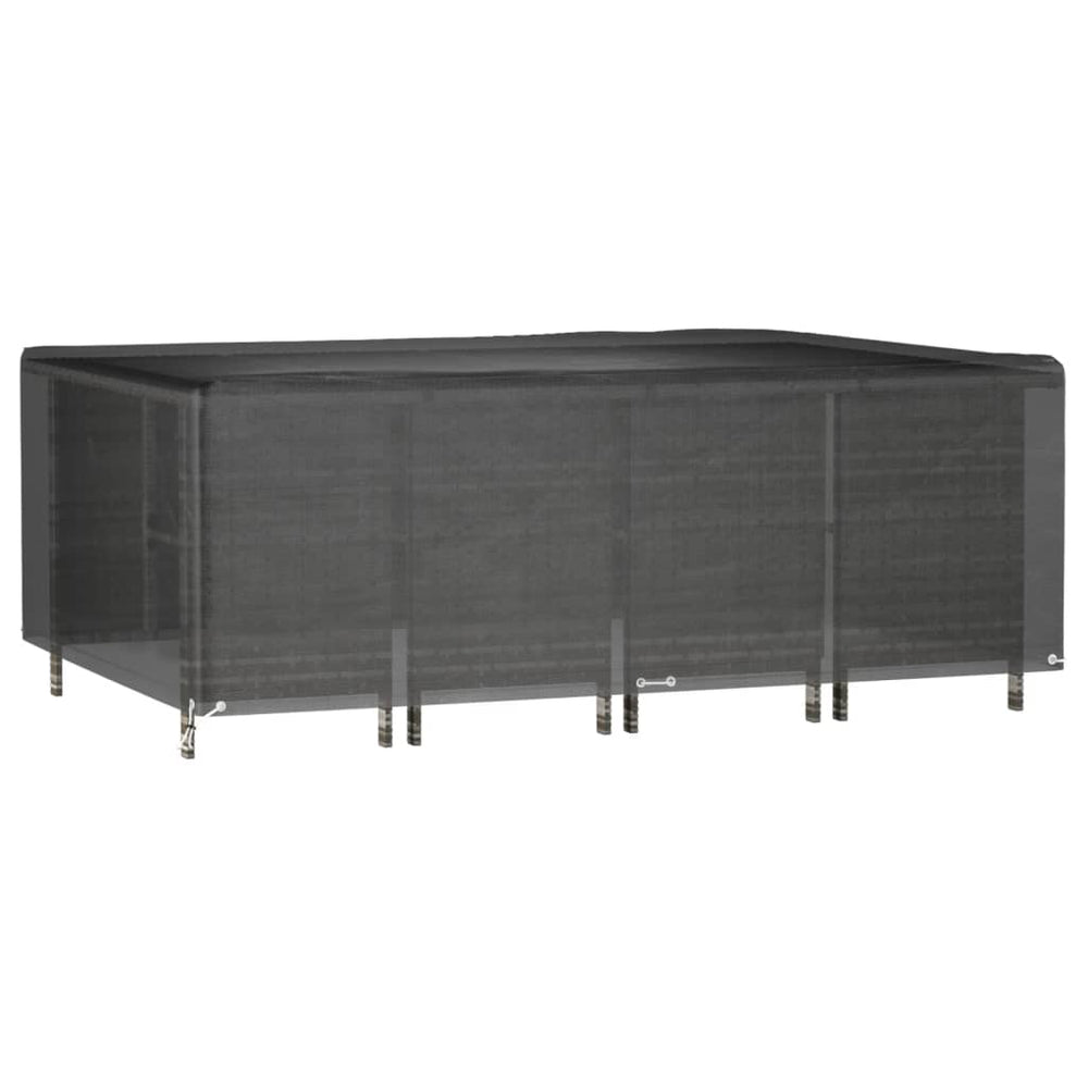 vidaXL Garden Furniture Cover 12 Eyelets 240x180x80 cm Rectangular