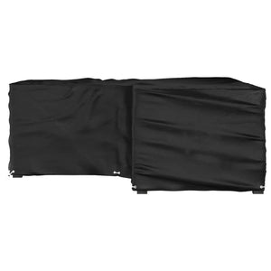 vidaXL L-shaped Garden Furniture Cover 12 Eyelets 185x185x70 cm
