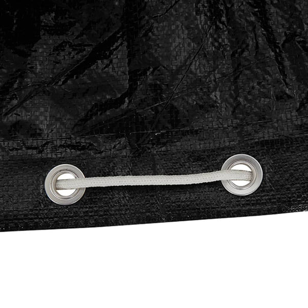 vidaXL L-shaped Garden Furniture Cover 12 Eyelets 185x185x70 cm