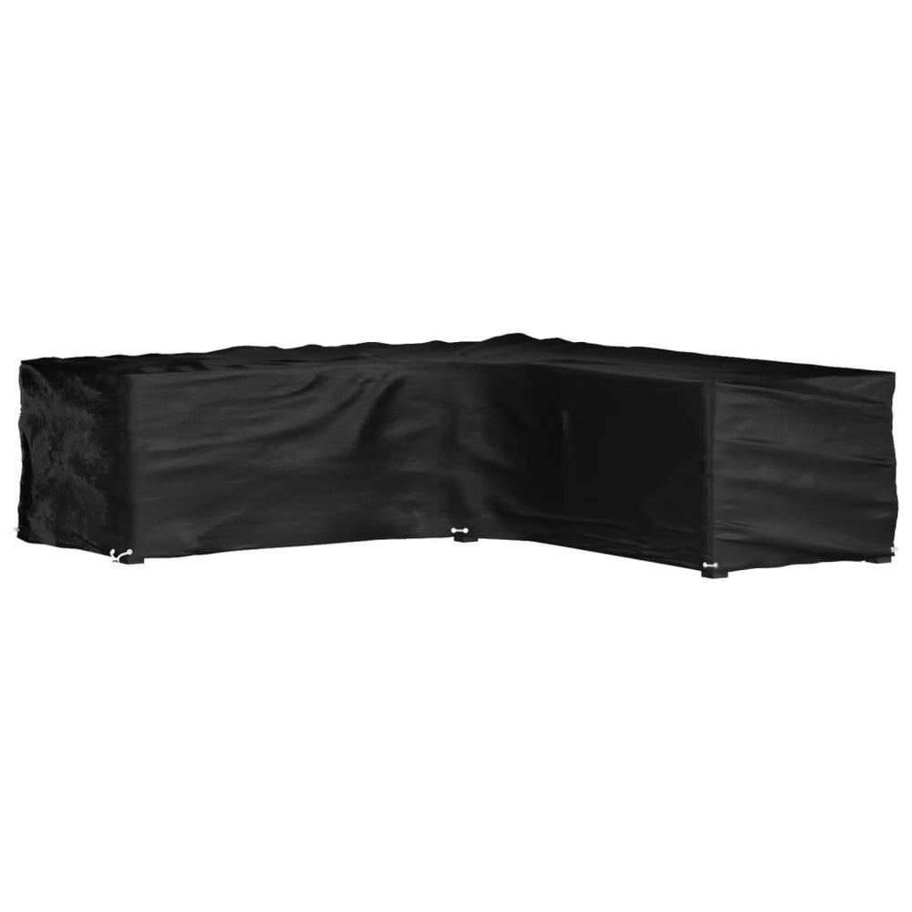 vidaXL L-shaped Garden Furniture Cover 16 Eyelets 285x285x70 cm