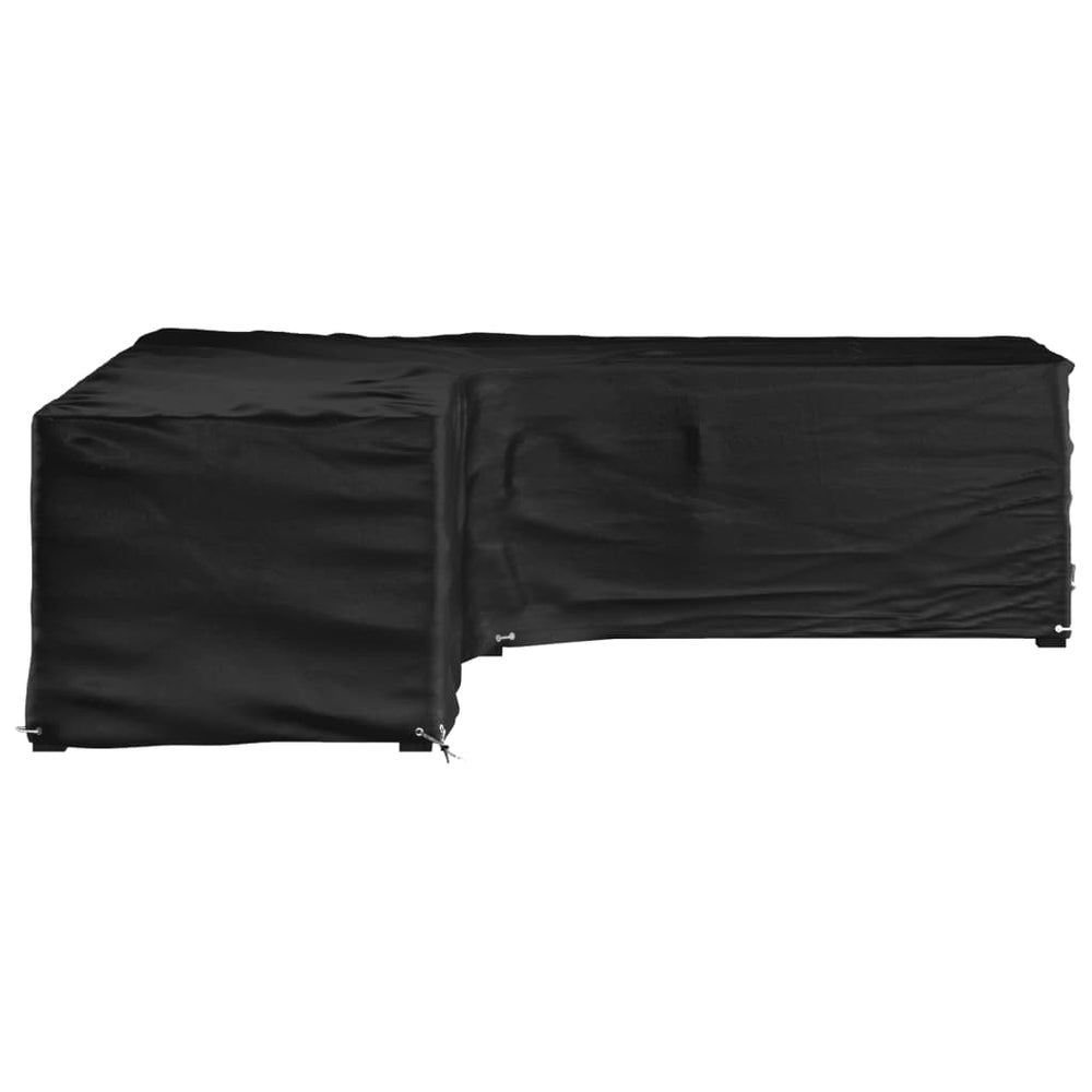 vidaXL L-shaped Garden Furniture Cover 16 Eyelets 285x285x70 cm