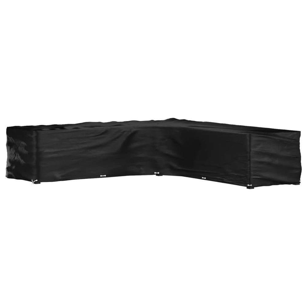vidaXL L-shaped Garden Furniture Cover 20 Eyelets 300x300x70 cm