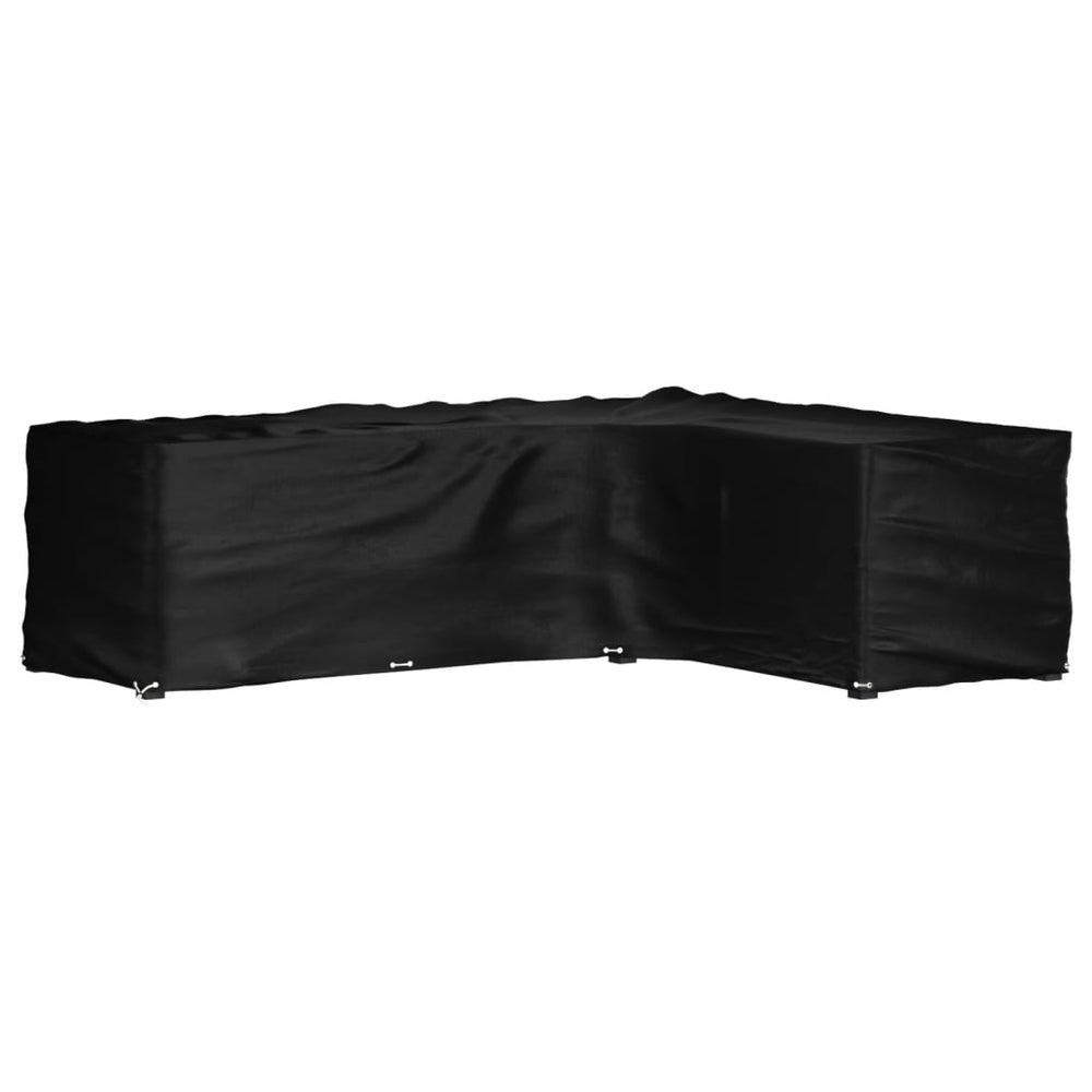 vidaXL L-shaped Garden Furniture Cover 16 Eyelets 260x210x80 cm