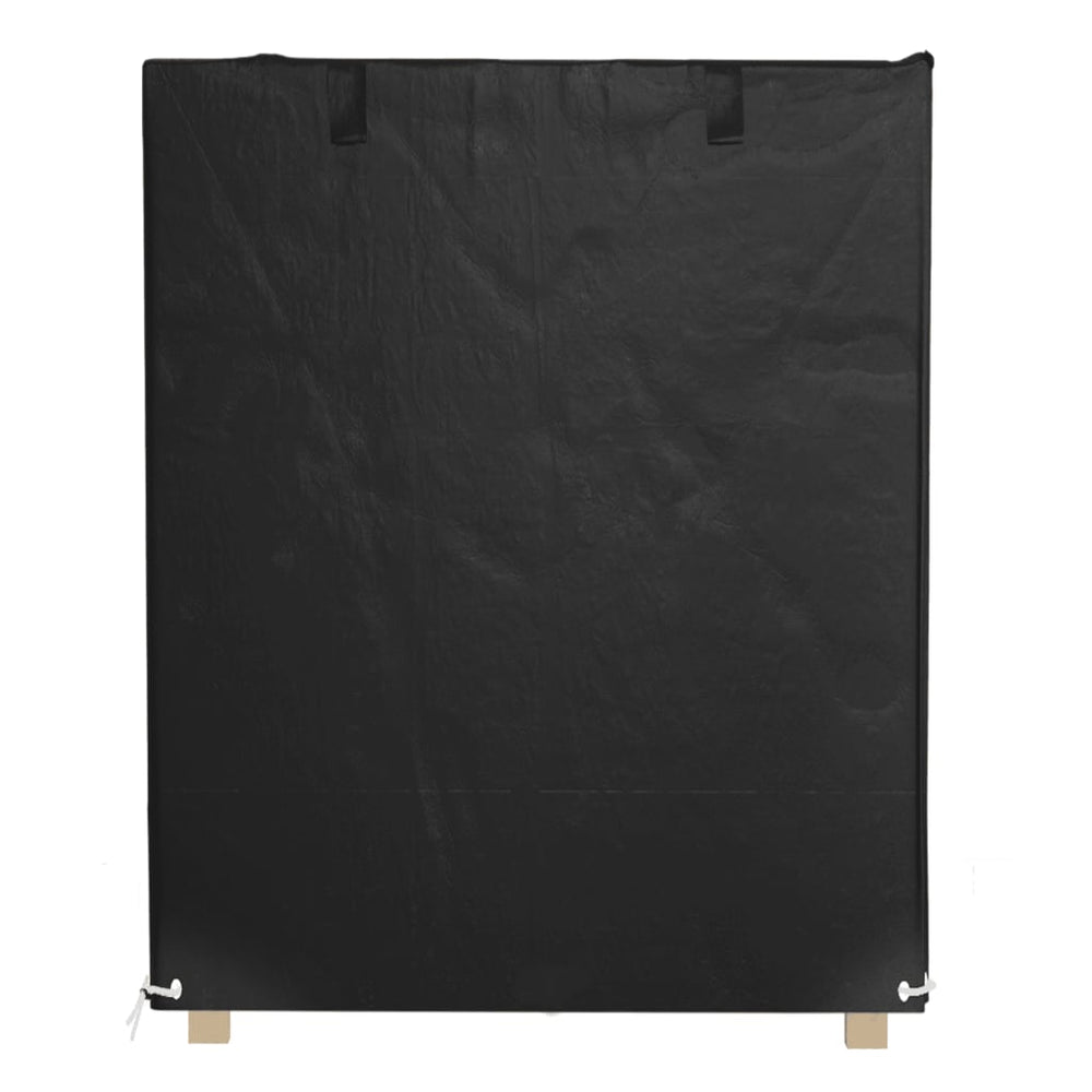 vidaXL Swing Seat Cover 8 Eyelets 125x90x135/165 cm Polyethylene